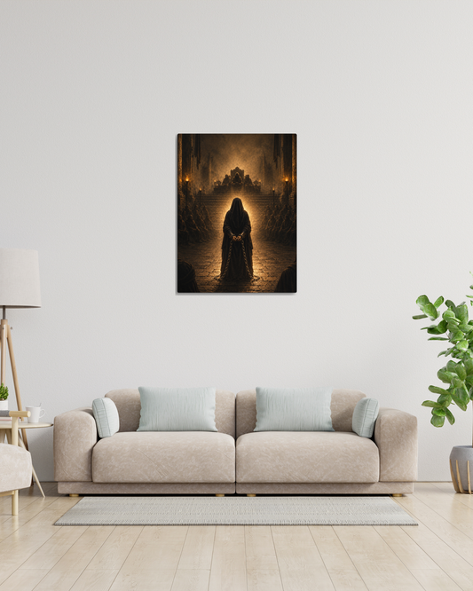 Bound in Body, Free in Spirit | Ahlulbayt Canvas Wall Art