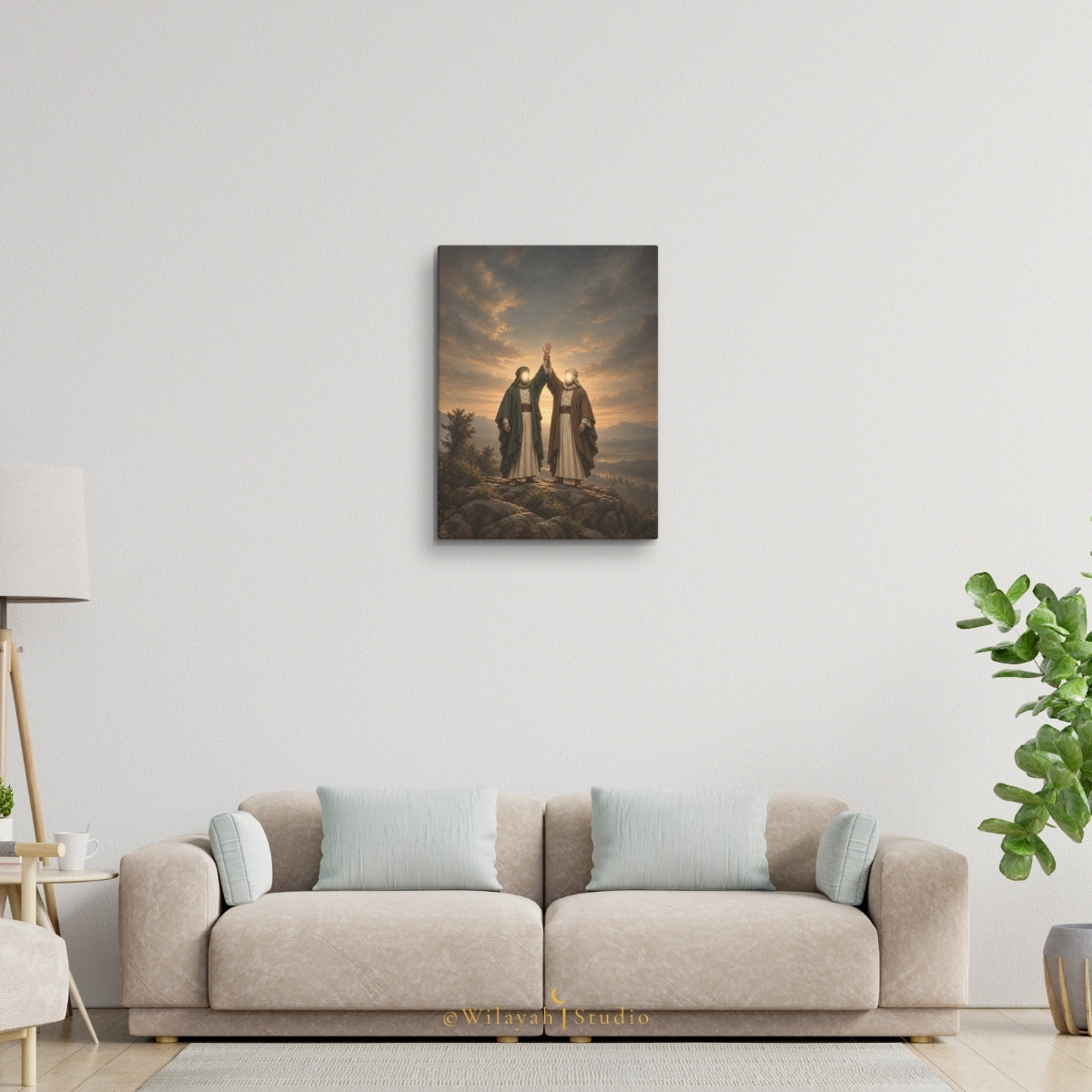 The Proclamation of Wilayah — Ghadir Khumm | Islamic Canvas Art
