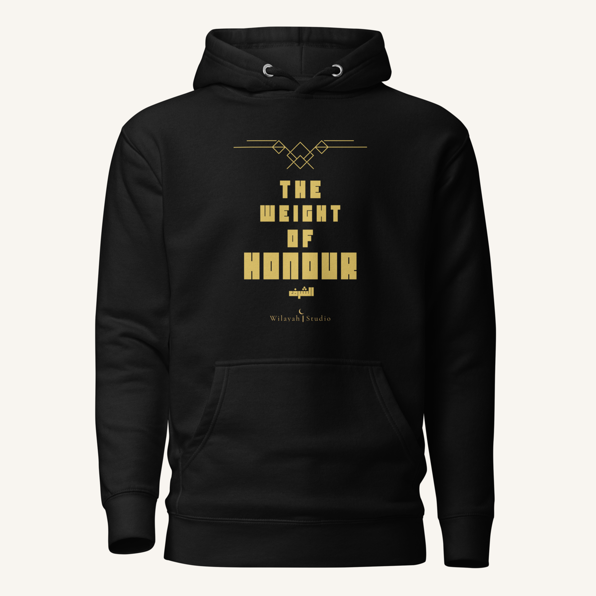 The Weight of Honour | الشرف – Premium Hoodie