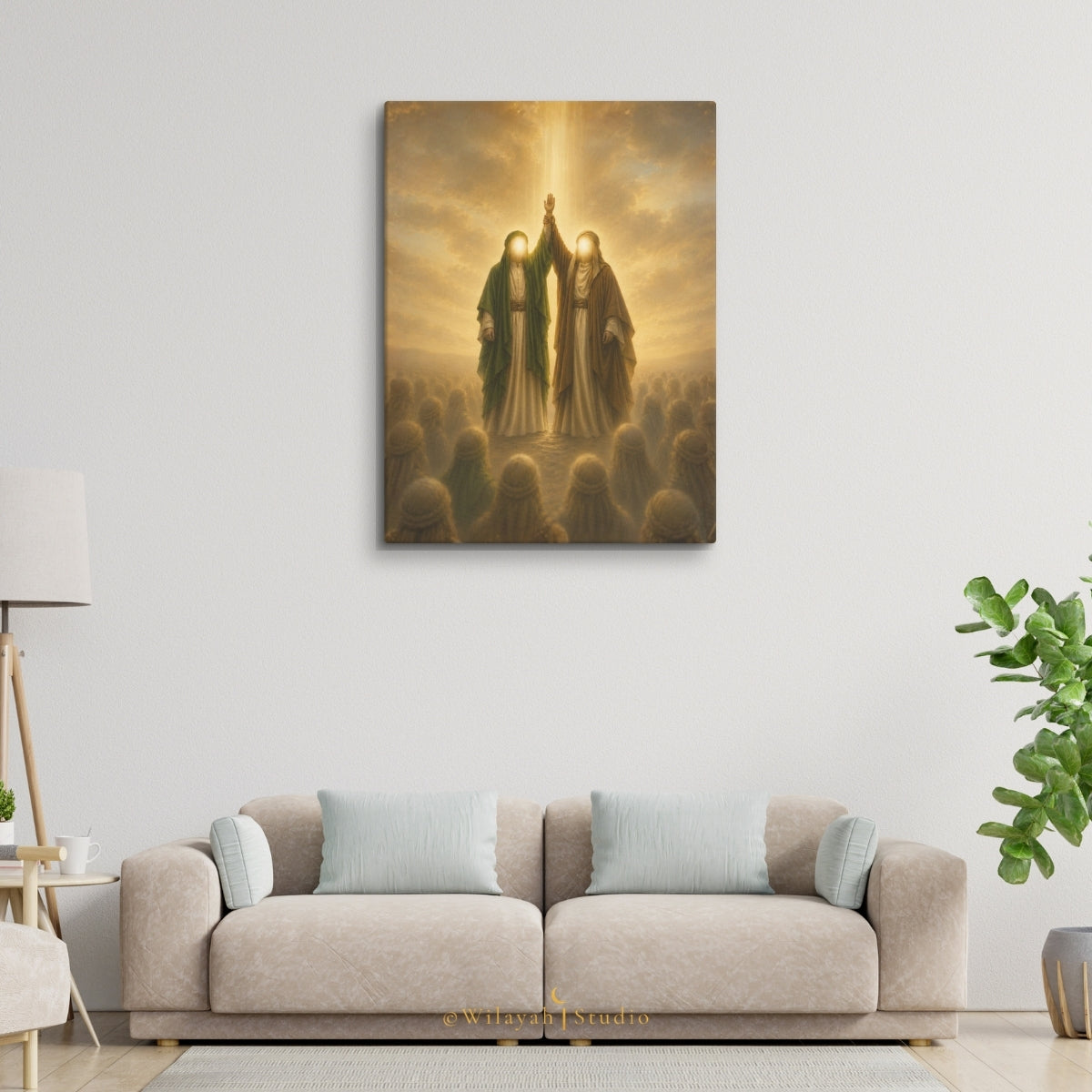 Hands of Wilayah — Ghadir Khumm | Islamic Canvas Art