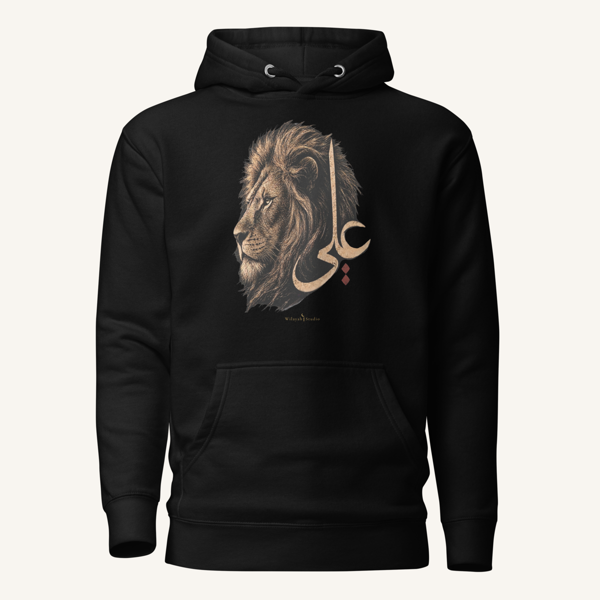 Lion of Allah | علي – Premium Hoodie