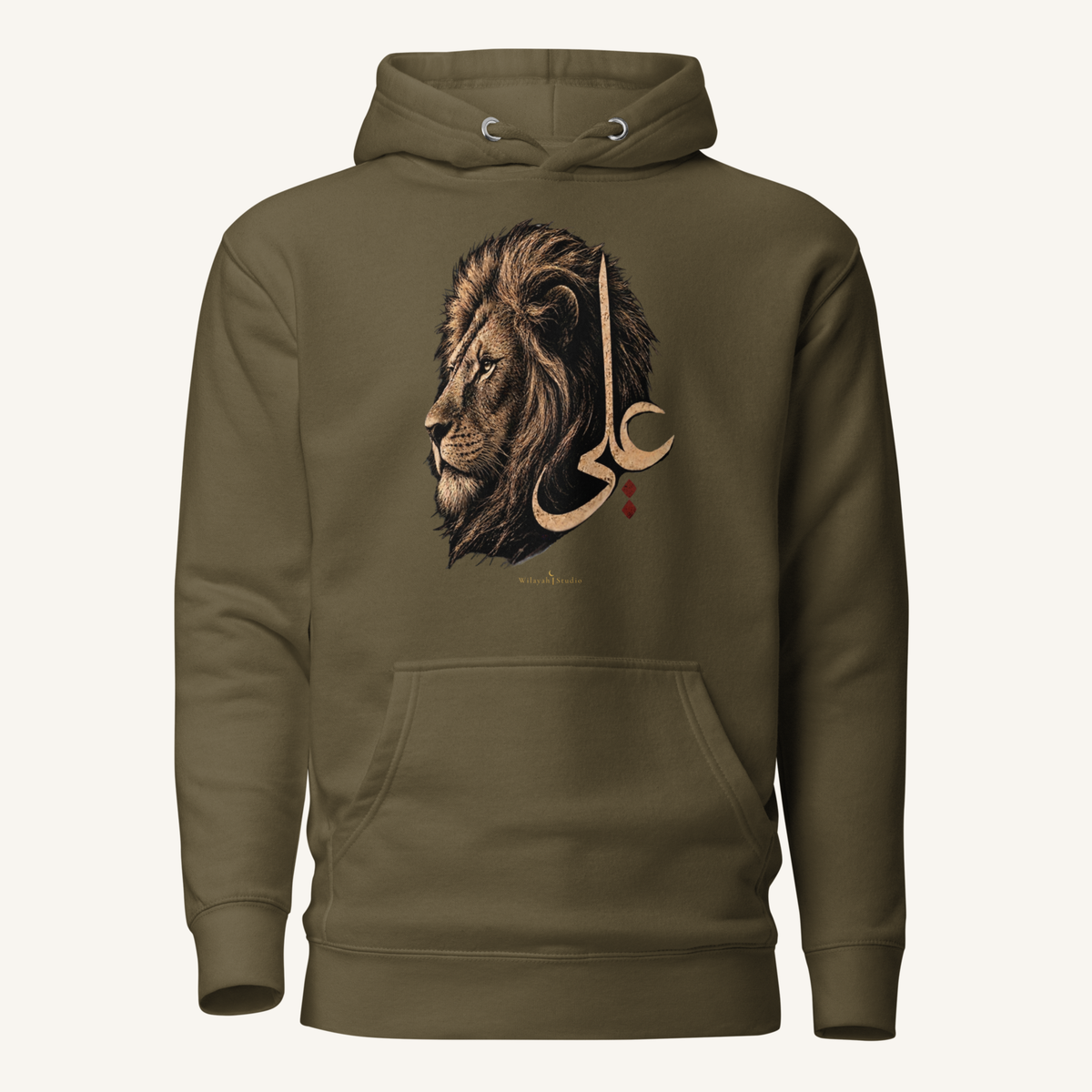 Lion of Allah | علي – Premium Hoodie