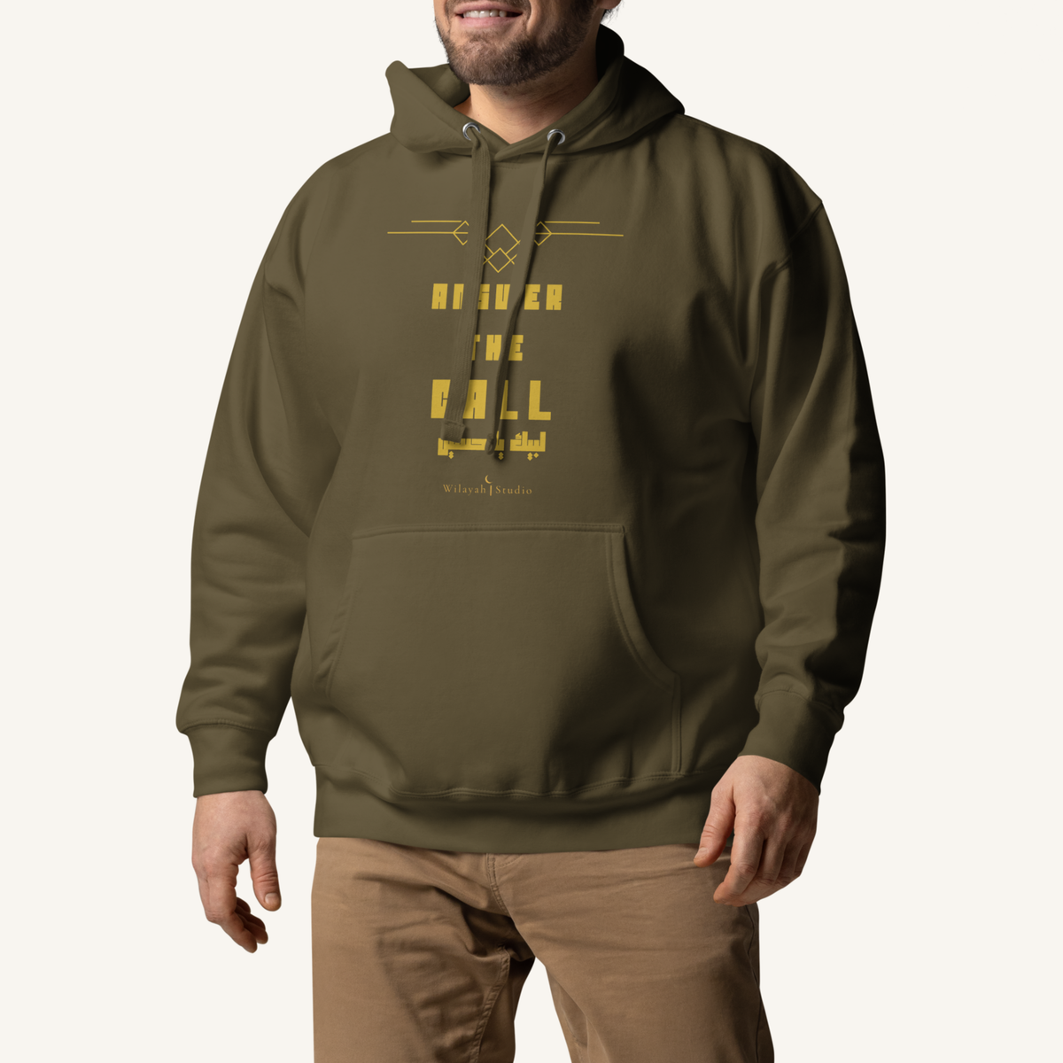 Answer The Call | لبيك يا حسين – Premium Hoodie