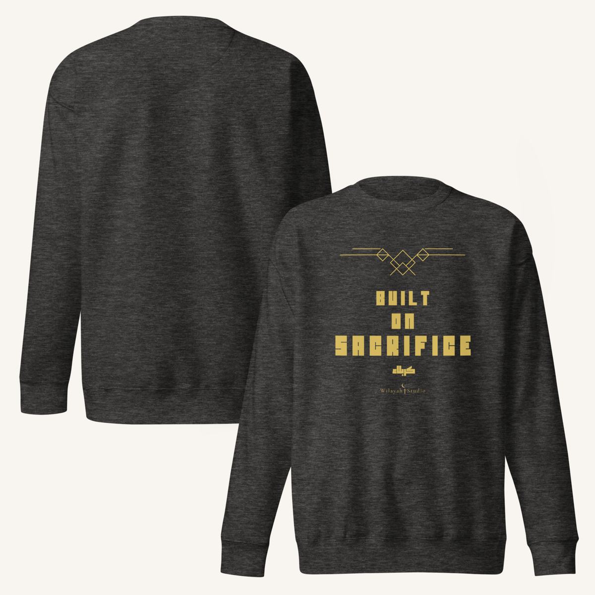 Built On Sacrifice | كربلاء – Premium Sweatshirt