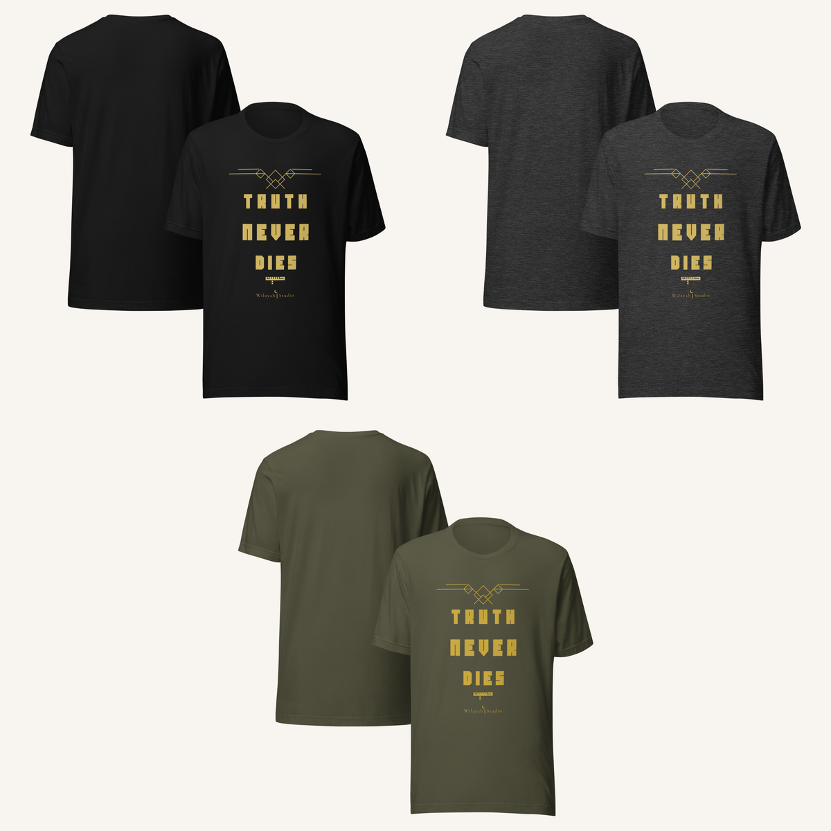 Truth Never Dies | حسين – Premium T-Shirt