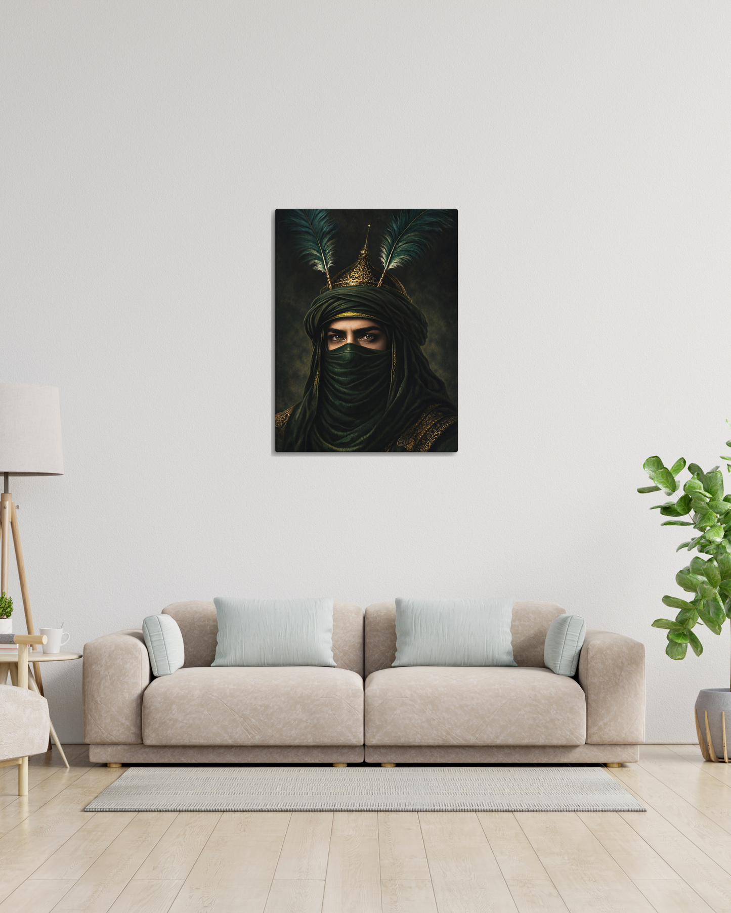 The Guardian’s Gaze | Ahlulbayt Canvas Wall Art