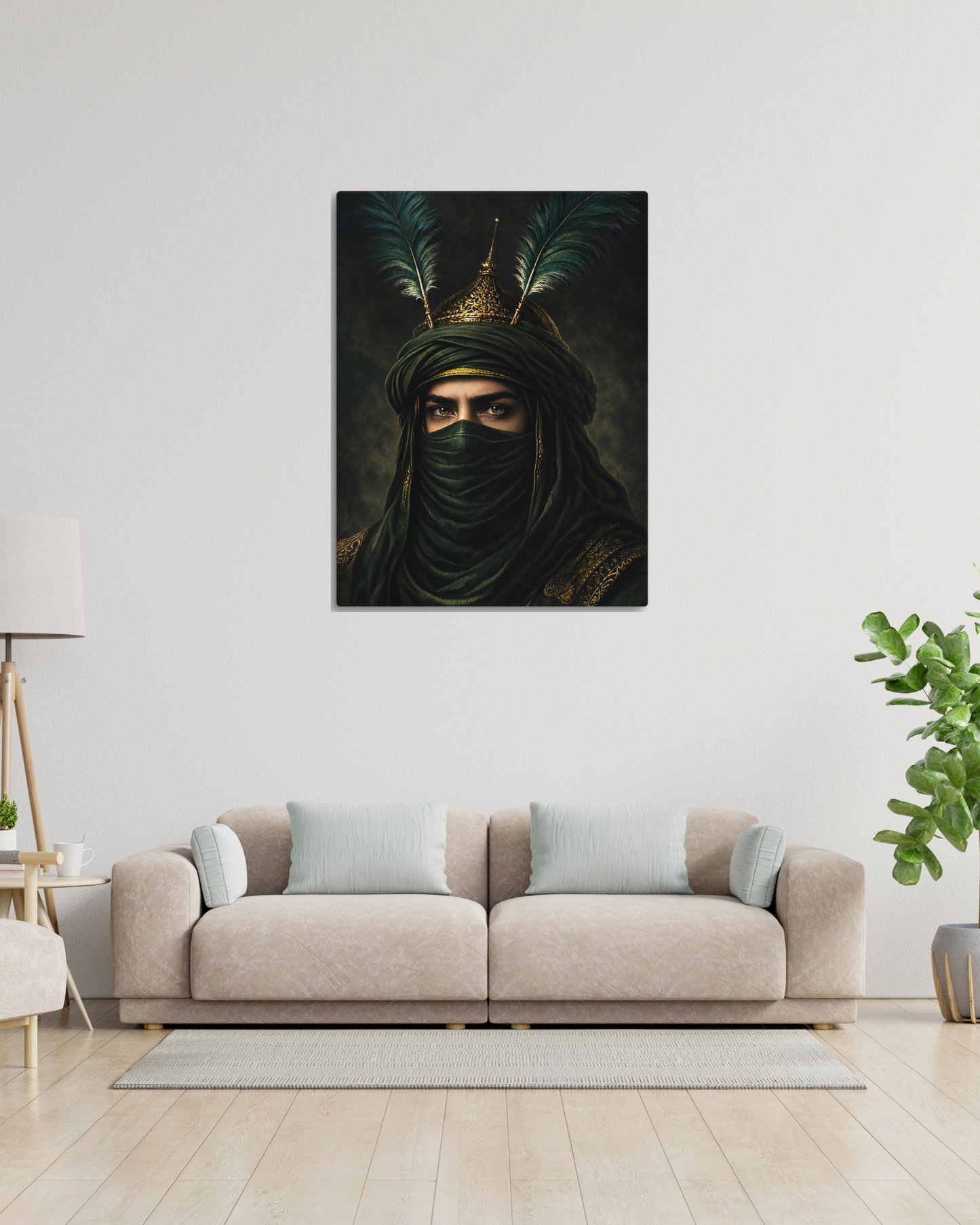 The Guardian’s Gaze | Ahlulbayt Canvas Wall Art