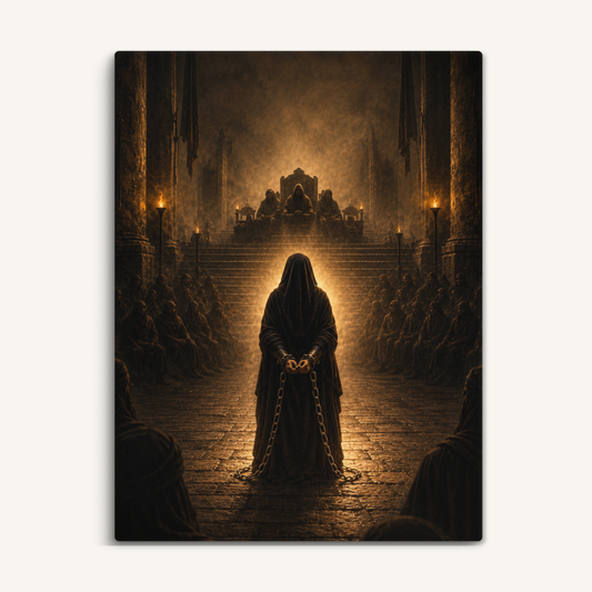 Bound in Body, Free in Spirit | Ahlulbayt Canvas Wall Art