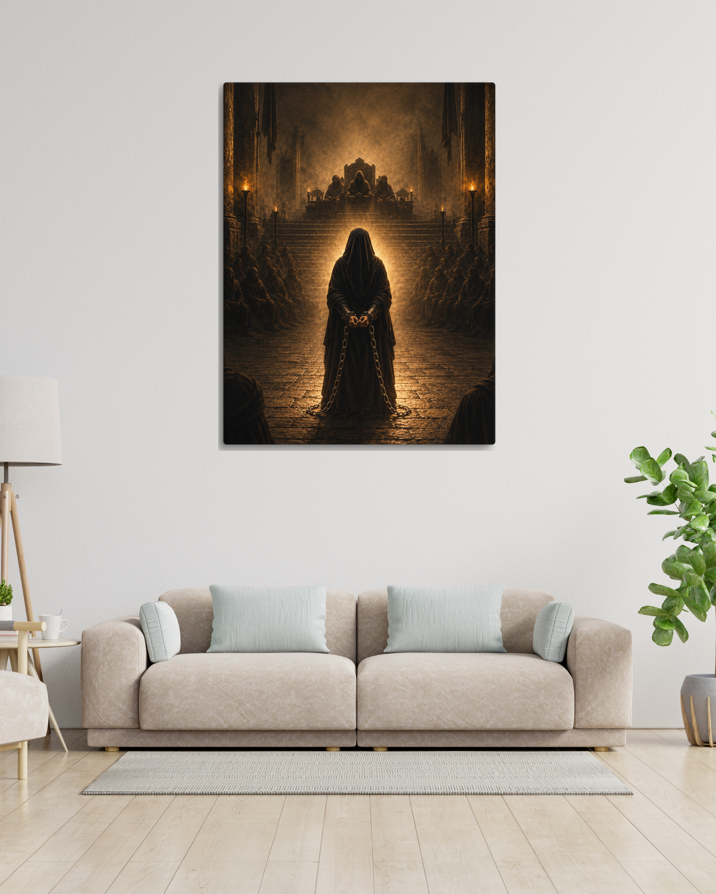 Bound in Body, Free in Spirit | Ahlulbayt Canvas Wall Art