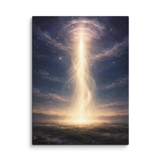 The Night of Mi'raj | Ahlulbayt Canvas Wall Art