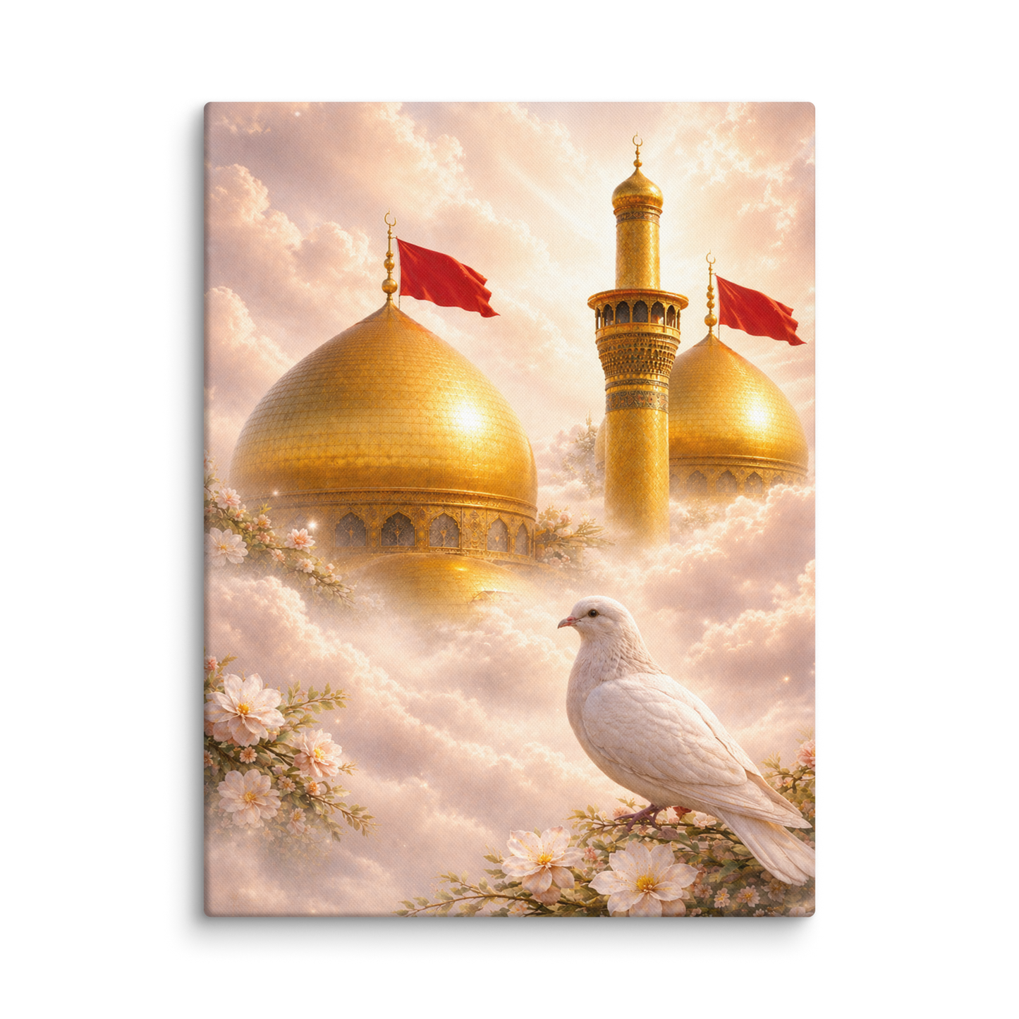 Dove of Paradise | Ahlulbayt Canvas Wall Art