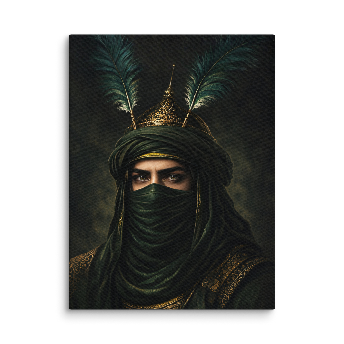 The Guardian’s Gaze | Ahlulbayt Canvas Wall Art