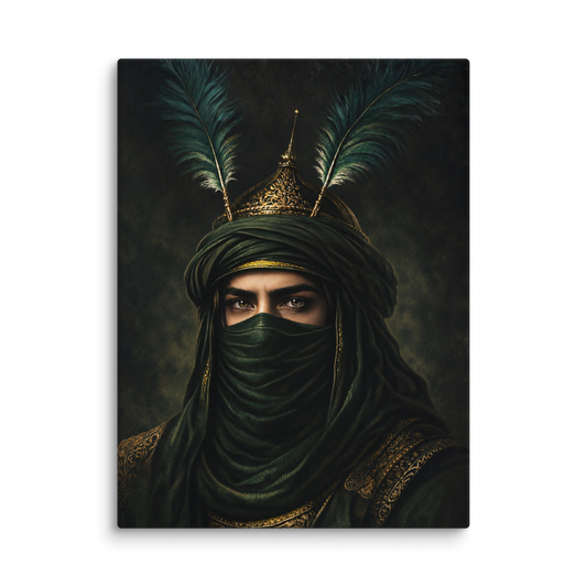 The Guardian’s Gaze | Ahlulbayt Canvas Wall Art