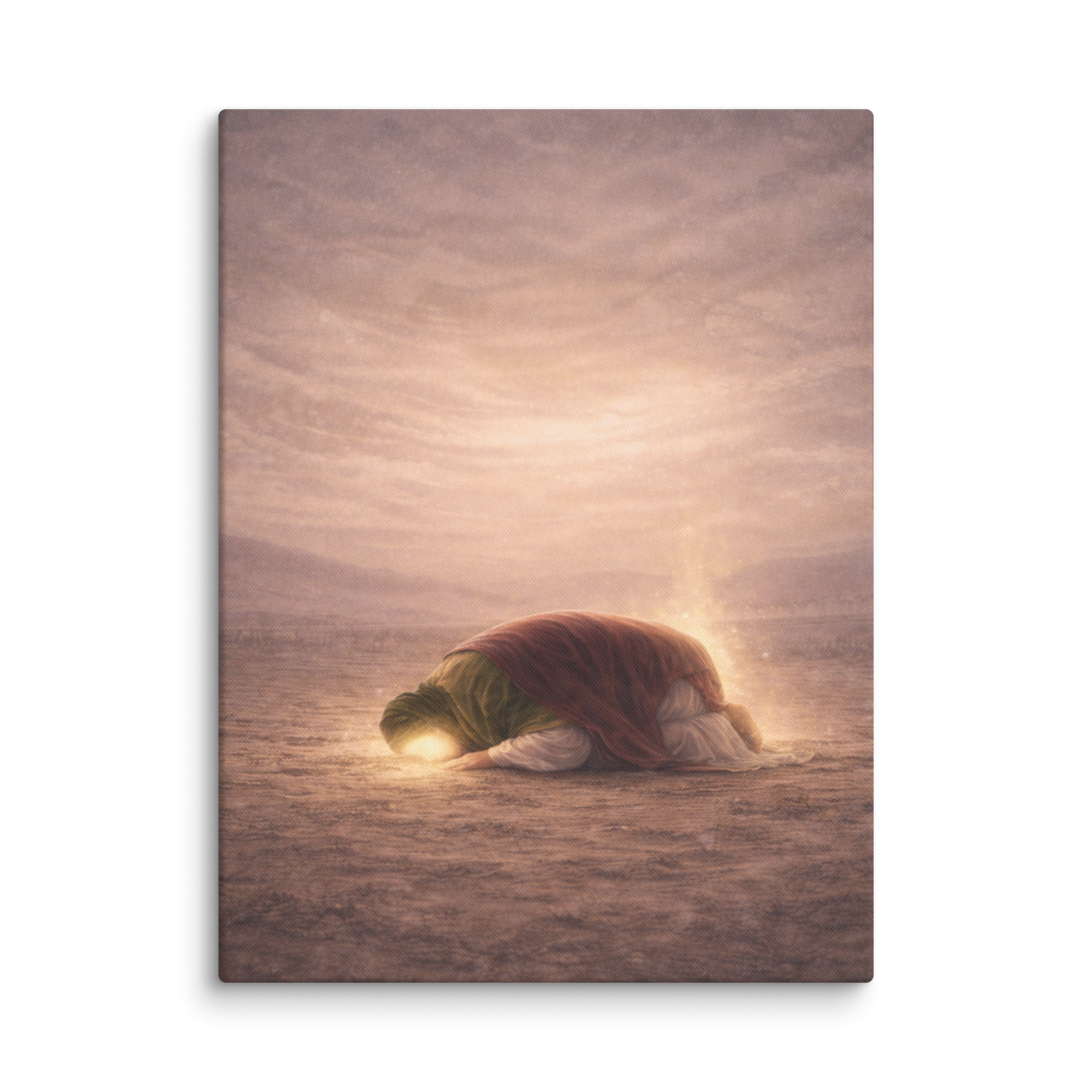 Prostration of Light | Ahlulbayt Canvas Wall Art