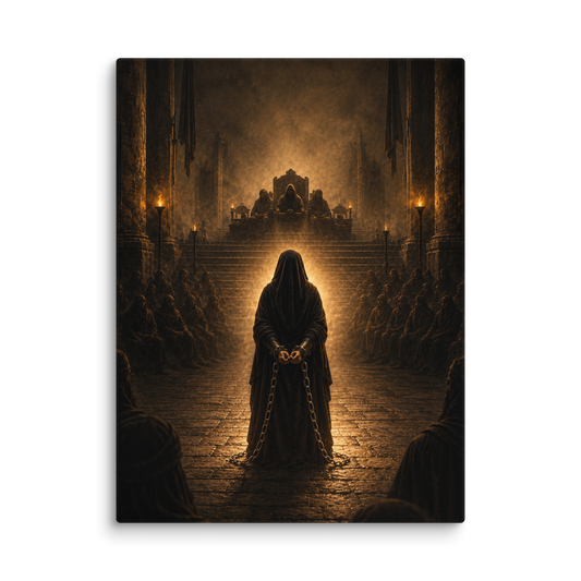 Bound in Body, Free in Spirit | Ahlulbayt Canvas Wall Art