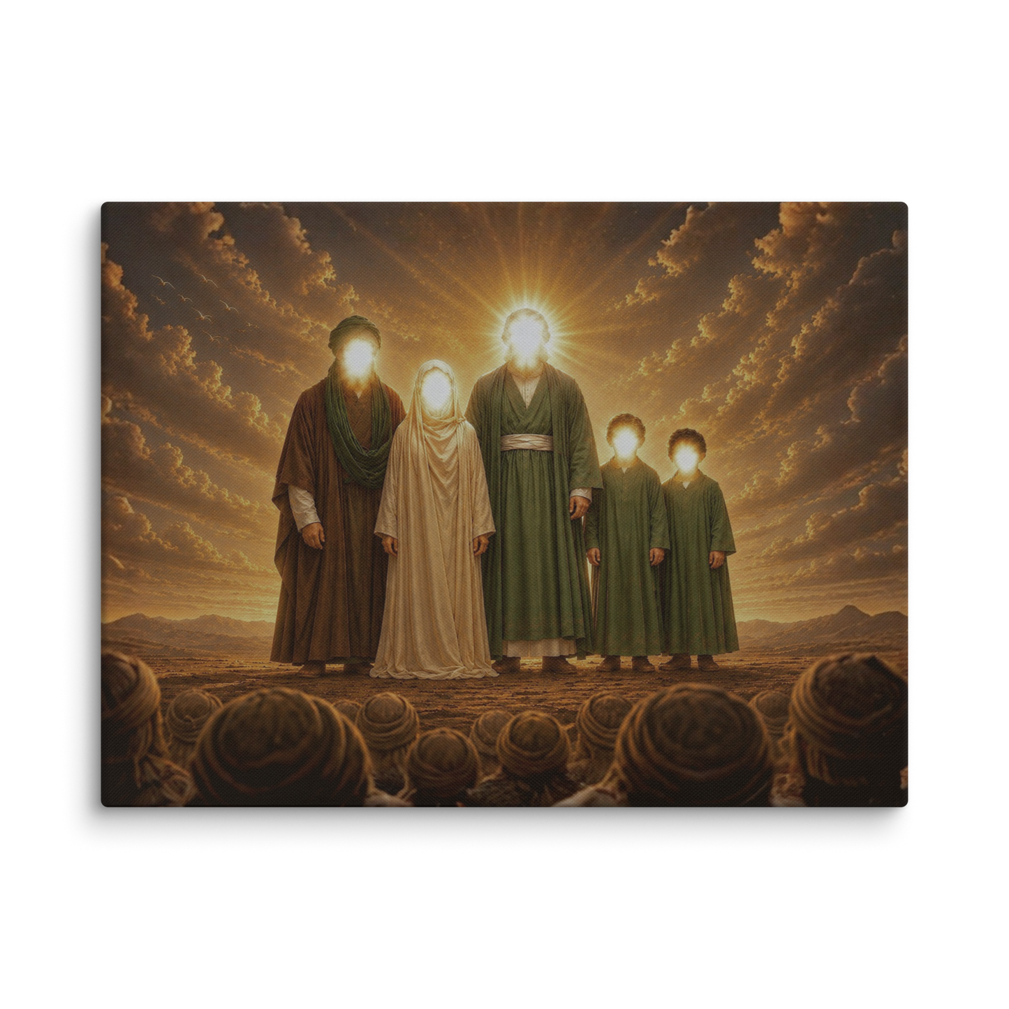 The Day of Mubahila | Ahlulbayt Canvas Wall Art