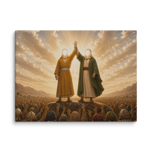 The Proclamation of Wilayah | Ahlulbayt Canvas Wall Art