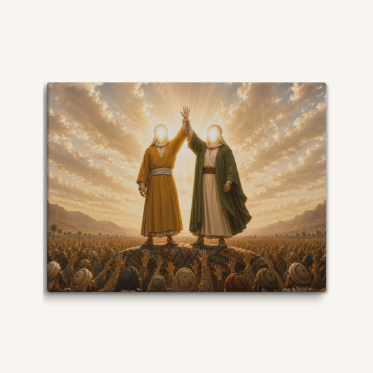 The Proclamation of Wilayah | Ahlulbayt Canvas Wall Art