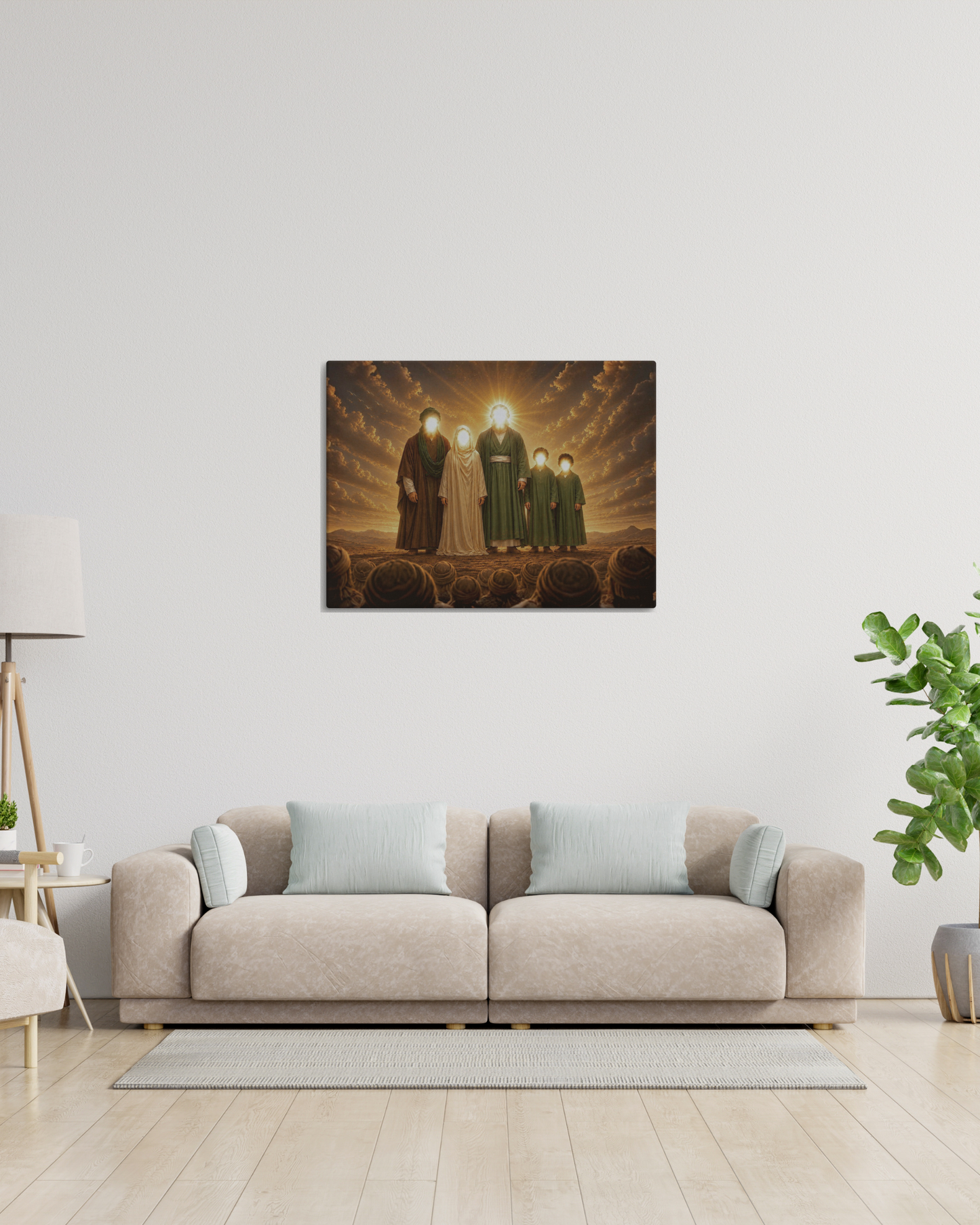 The Day of Mubahila | Ahlulbayt Canvas Wall Art