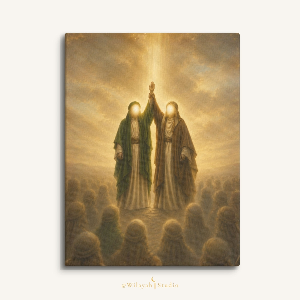 Hands of Wilayah — Ghadir Khumm | Islamic Canvas Art