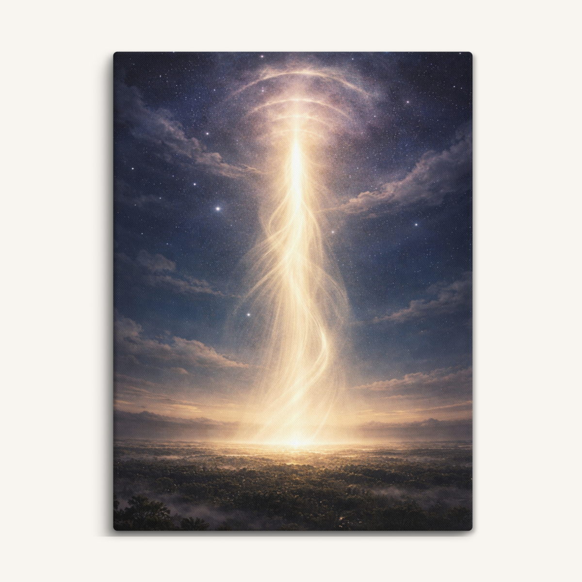 The Night of Mi'raj | Ahlulbayt Canvas Wall Art