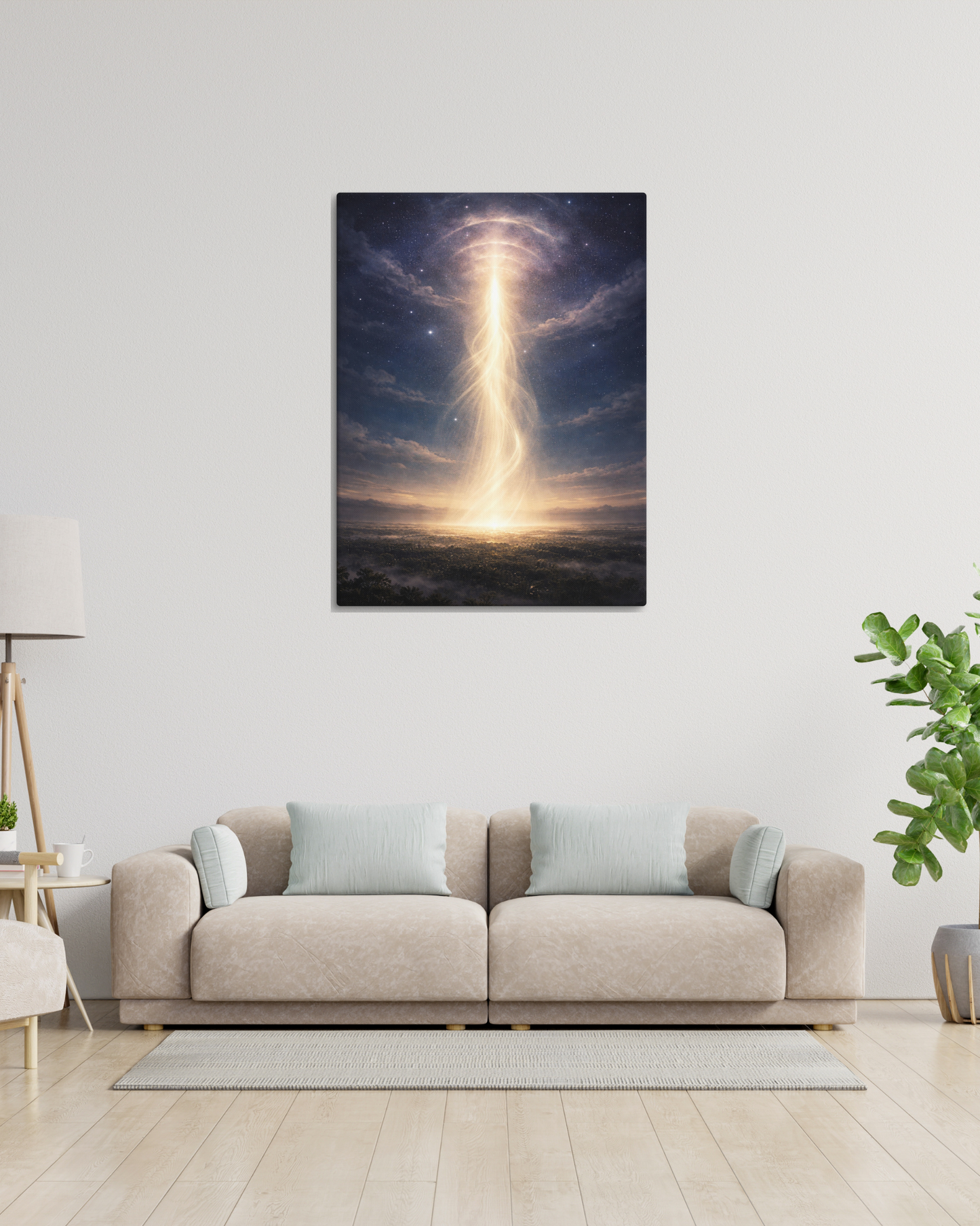 The Night of Mi'raj | Ahlulbayt Canvas Wall Art