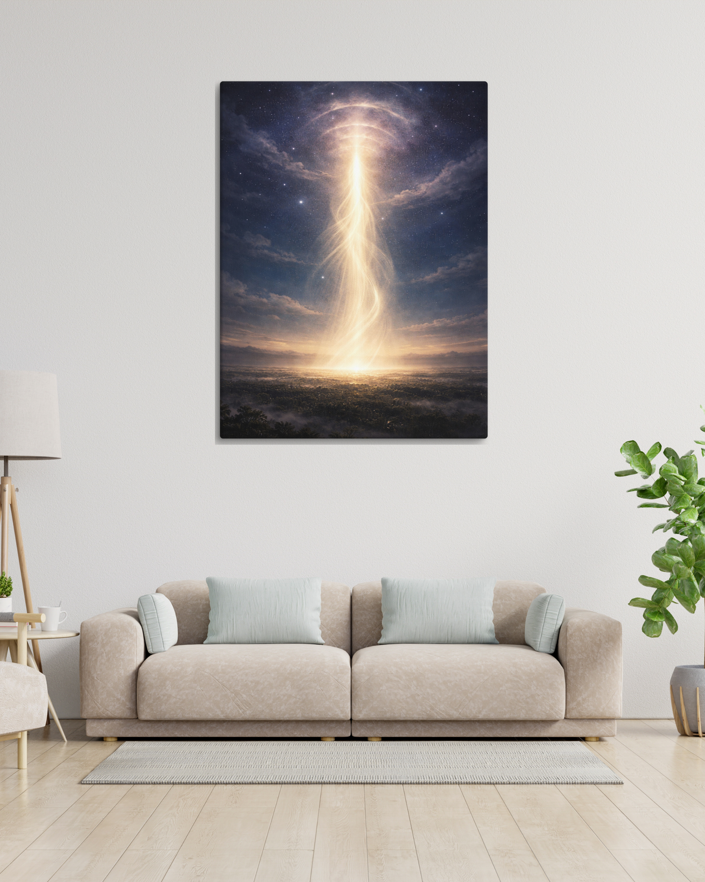 The Night of Mi'raj | Ahlulbayt Canvas Wall Art