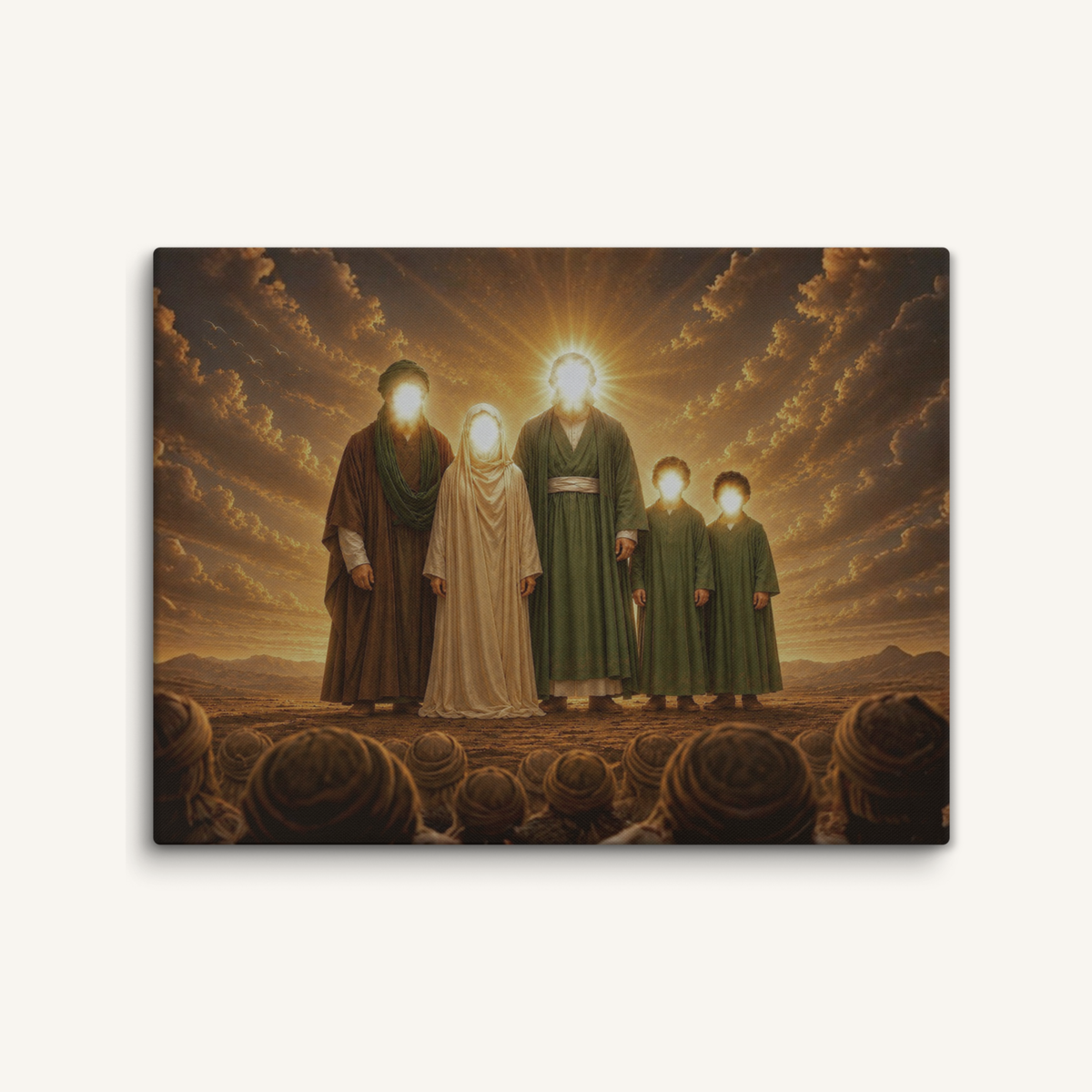 The Day of Mubahila | Ahlulbayt Canvas Wall Art
