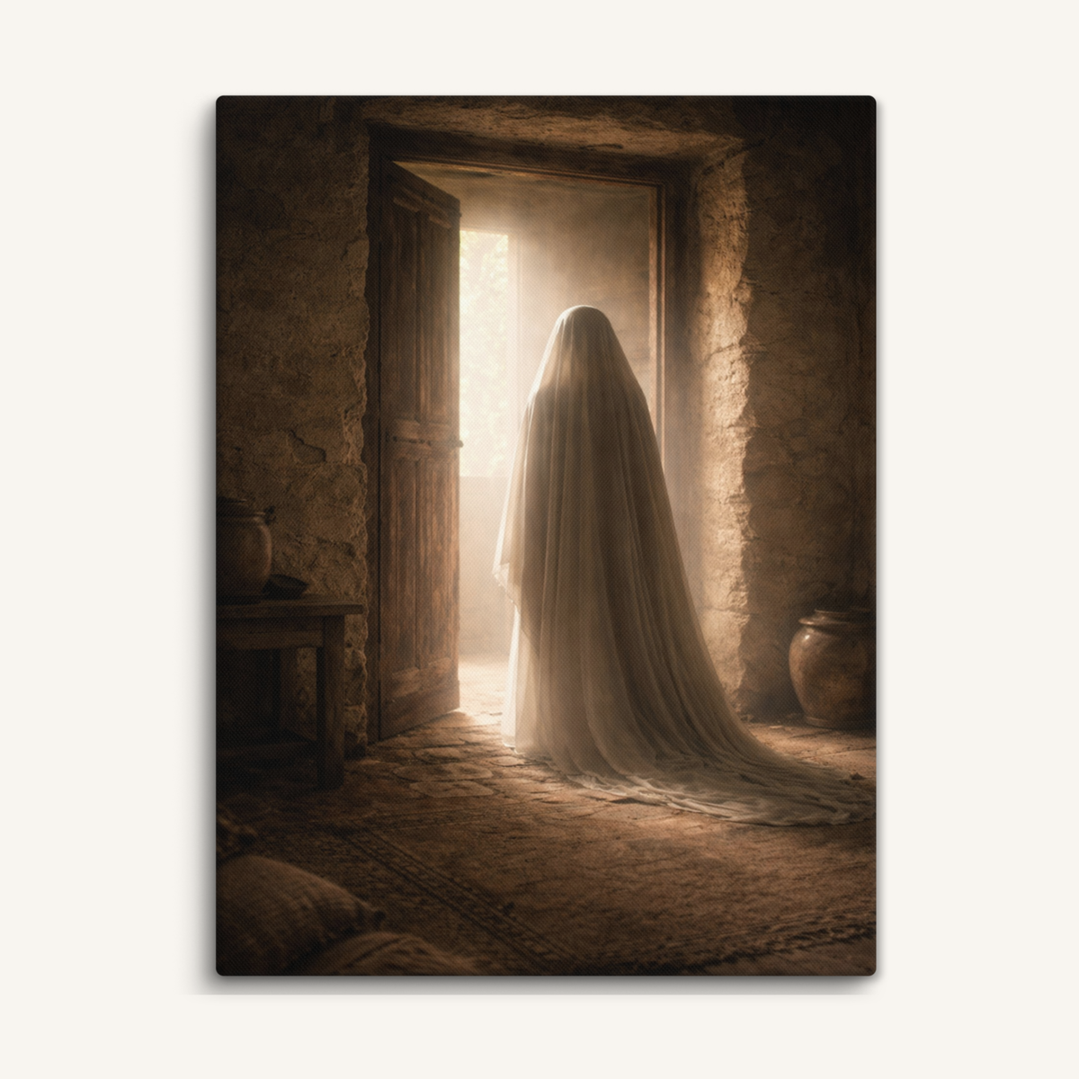 The Silent Departure | Ahlulbayt Canvas Wall Art