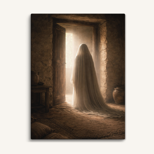 The Silent Departure | Ahlulbayt Canvas Wall Art