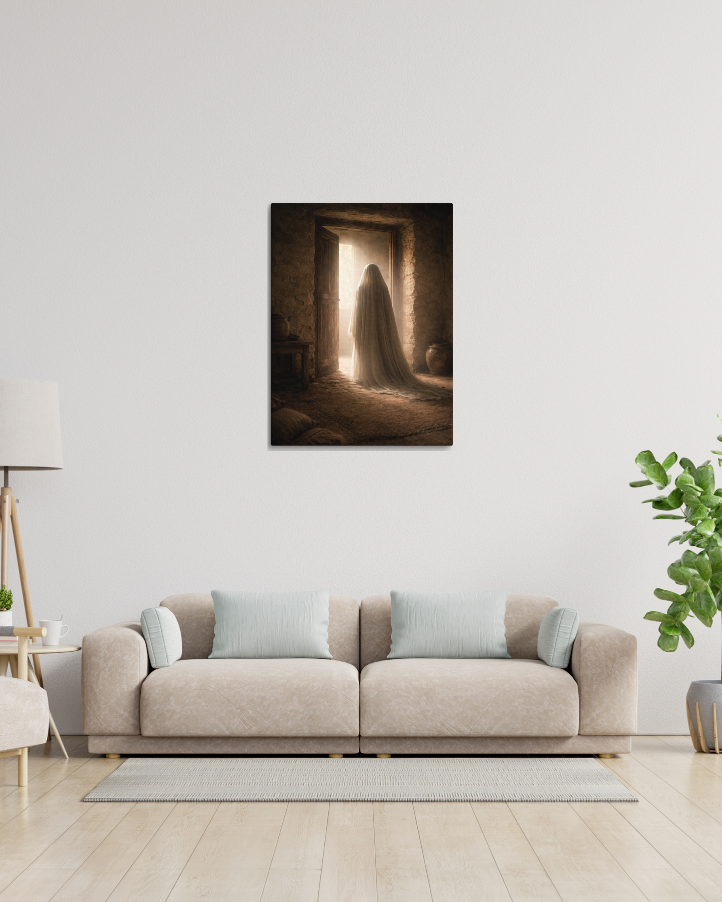 The Silent Departure | Ahlulbayt Canvas Wall Art