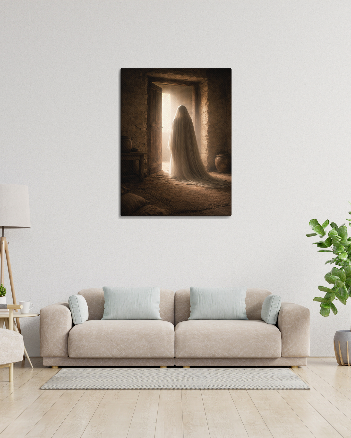 The Silent Departure | Ahlulbayt Canvas Wall Art