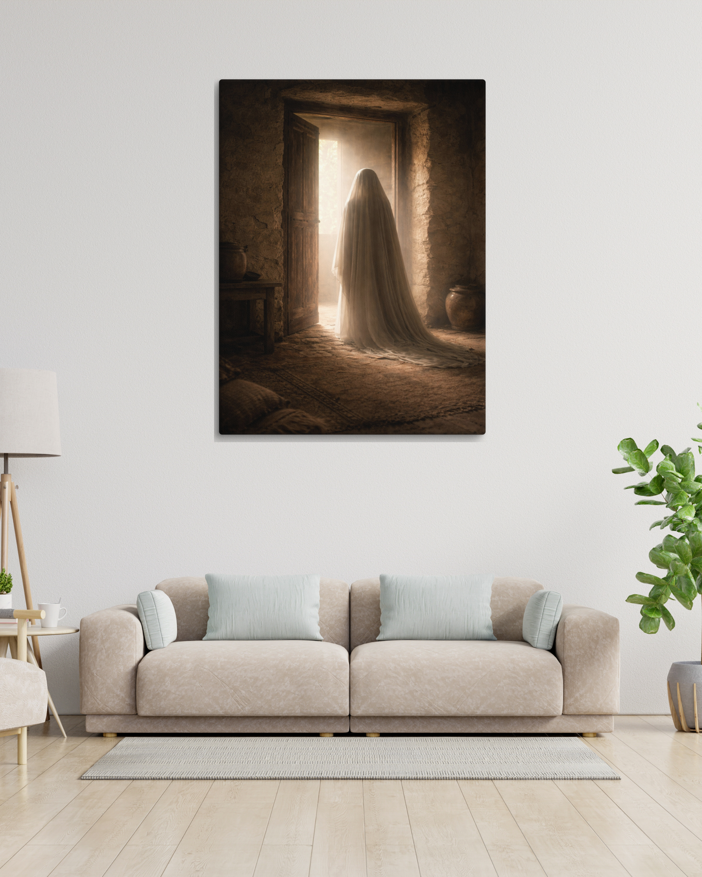 The Silent Departure | Ahlulbayt Canvas Wall Art