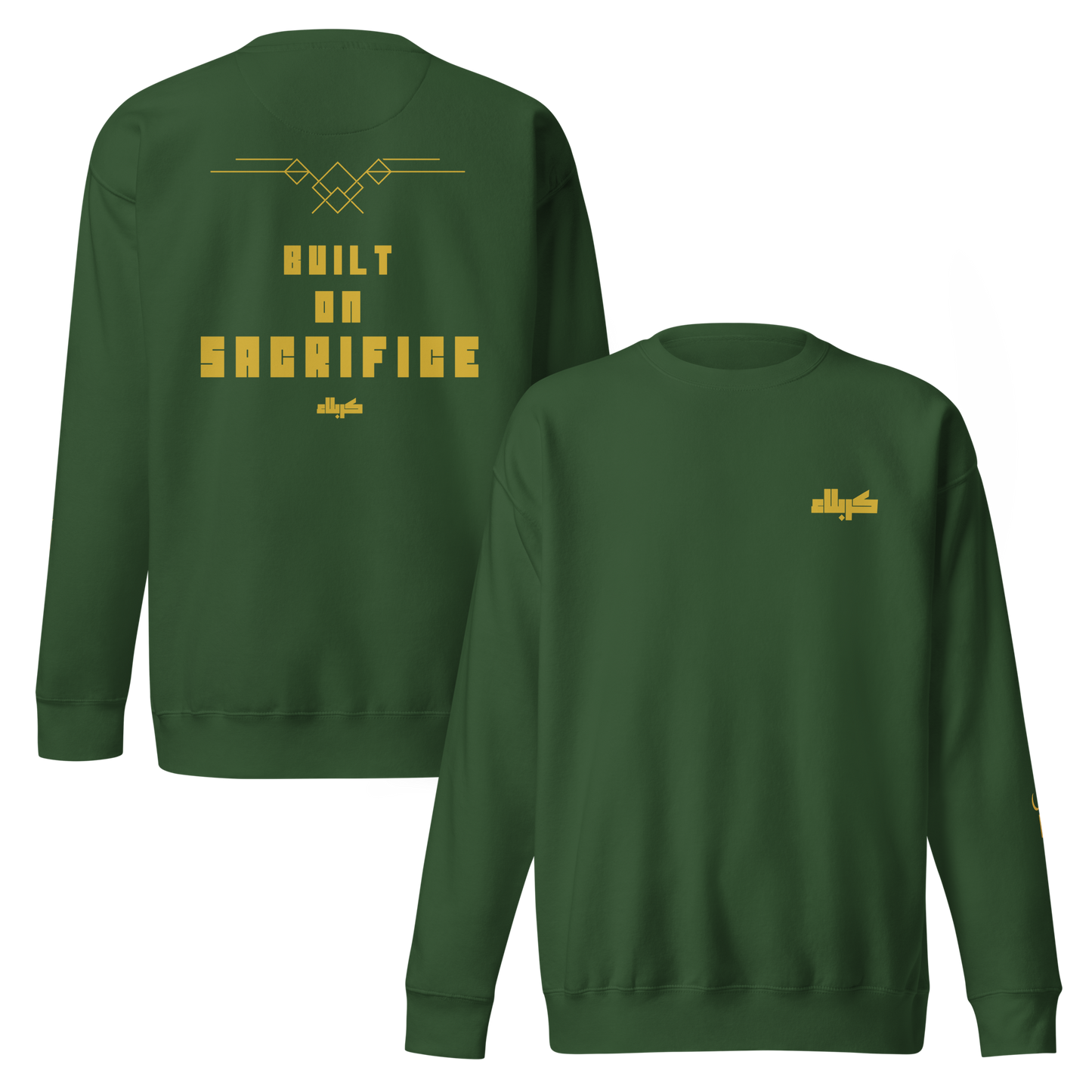 Built On Sacrifice | Premium Sweatshirt